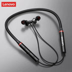 Lenovo - Hanging Neckband Wireless Headphones